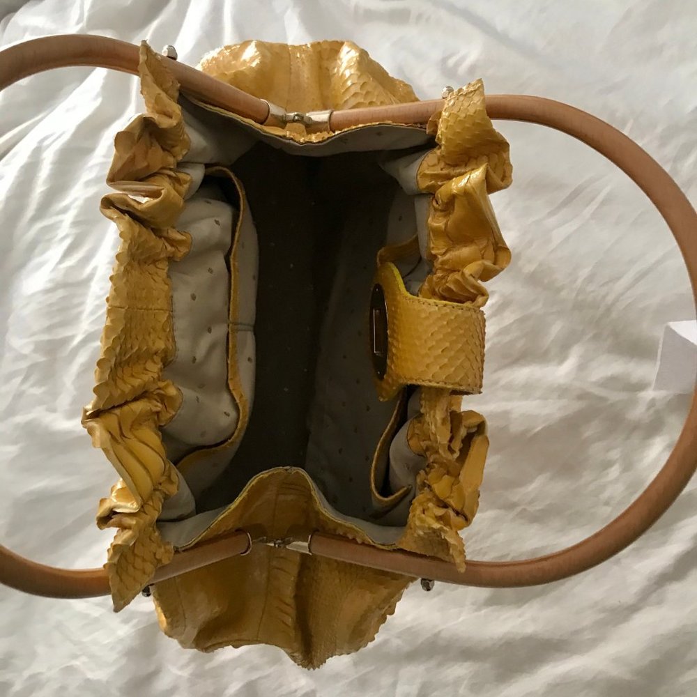 Vintage Kate Spade Collection Python Maya - Picture 7 of 8